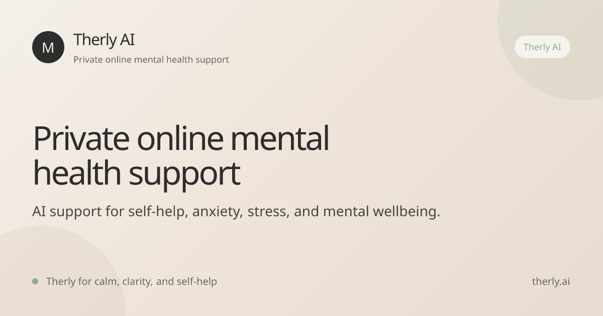 AI Therapist Online for Private Therapy Support 24/7